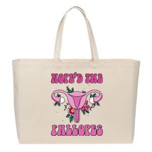 Noped The Fallopes Hysterectomy Cotton Canvas Jumbo Tote