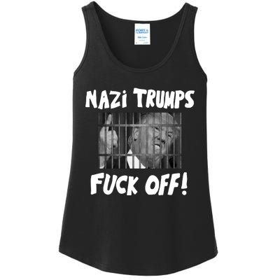 Nazi Trumps Fuck Off Ladies Essential Tank