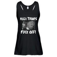 Nazi Trumps Fuck Off Ladies Essential Flowy Tank