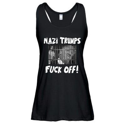 Nazi Trumps Fuck Off Ladies Essential Flowy Tank