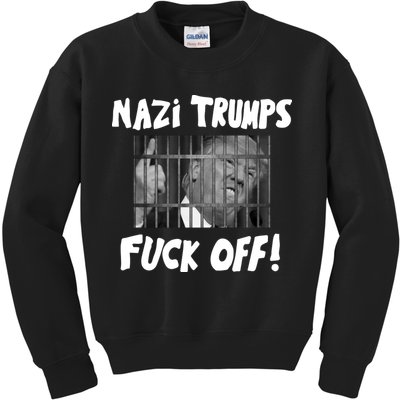 Nazi Trumps Fuck Off Kids Sweatshirt