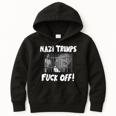 Nazi Trumps Fuck Off Kids Hoodie
