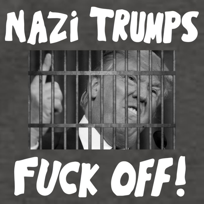 Nazi Trumps Fuck Off Vector Backpack