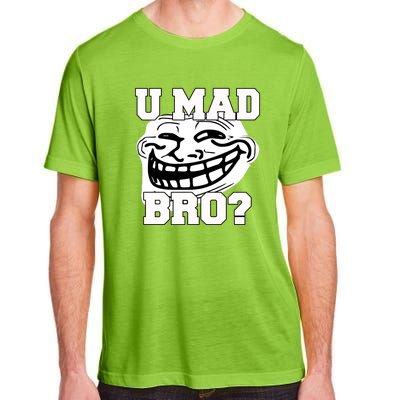 New Troll Face U Mad Smile Bro Adult ChromaSoft Performance T-Shirt