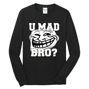 New Troll Face U Mad Smile Bro Tall Long Sleeve T-Shirt