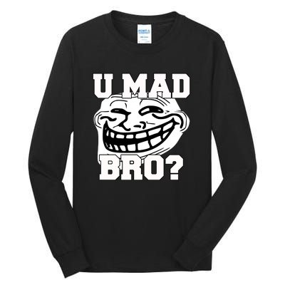 New Troll Face U Mad Smile Bro Tall Long Sleeve T-Shirt