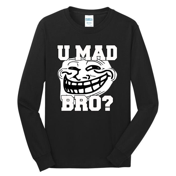 New Troll Face U Mad Smile Bro Tall Long Sleeve T-Shirt