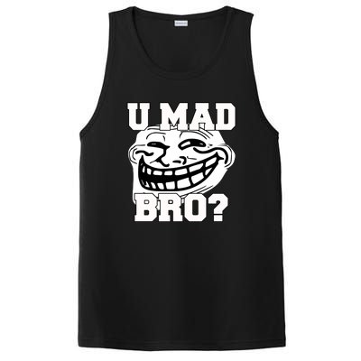 New Troll Face U Mad Smile Bro PosiCharge Competitor Tank