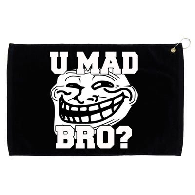 New Troll Face U Mad Smile Bro Grommeted Golf Towel