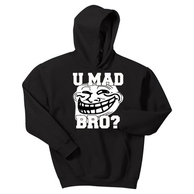 New Troll Face U Mad Smile Bro Kids Hoodie