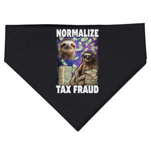 Normalize Tax Fraud USA-Made Doggie Bandana