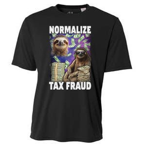 Normalize Tax Fraud Cooling Performance Crew T-Shirt