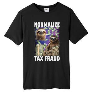 Normalize Tax Fraud Tall Fusion ChromaSoft Performance T-Shirt