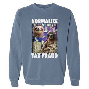 Normalize Tax Fraud Garment-Dyed Sweatshirt