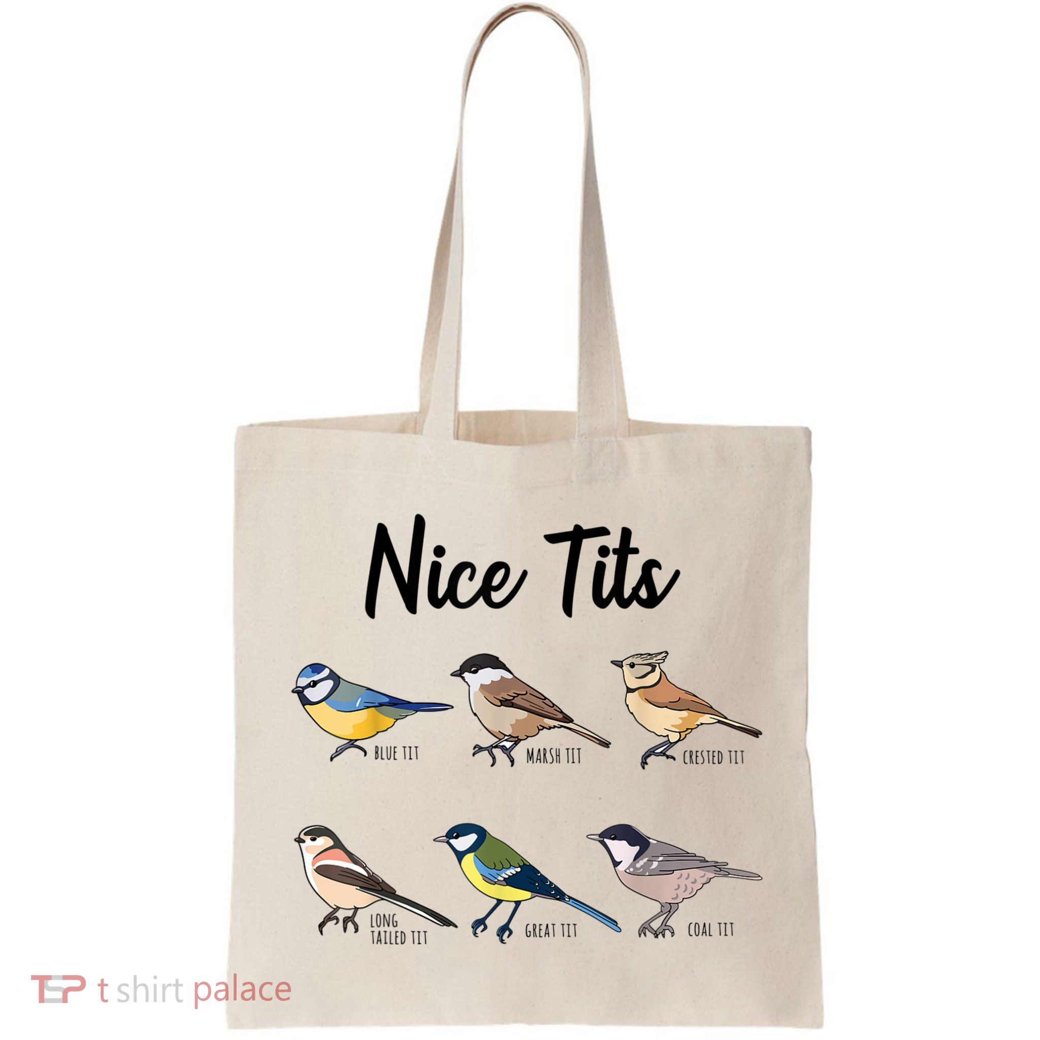 Nice Tits Funny Bird Watching Birding Bag