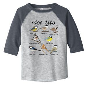 Nice Tits Funny Bird Watching, Funny Tit Birds Birdwatcher Toddler Fine Jersey T-Shirt