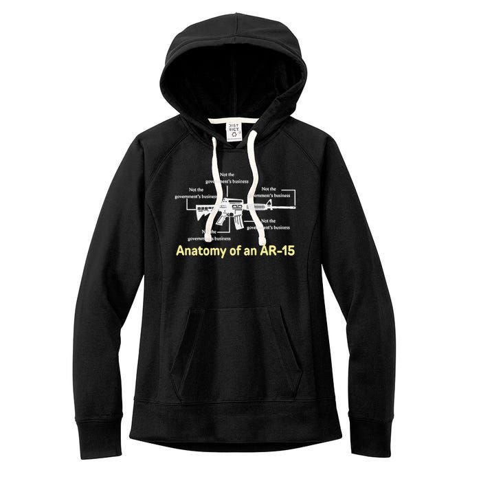 Not The GovernmentS Business Ar15 Women's Fleece Hoodie