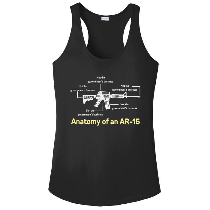 Not The GovernmentS Business Ar15 Ladies PosiCharge Competitor Racerback Tank