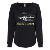 Not The GovernmentS Business Ar15 Womens California Wash Sweatshirt