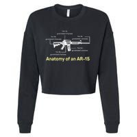 Not The GovernmentS Business Ar15 Cropped Pullover Crew