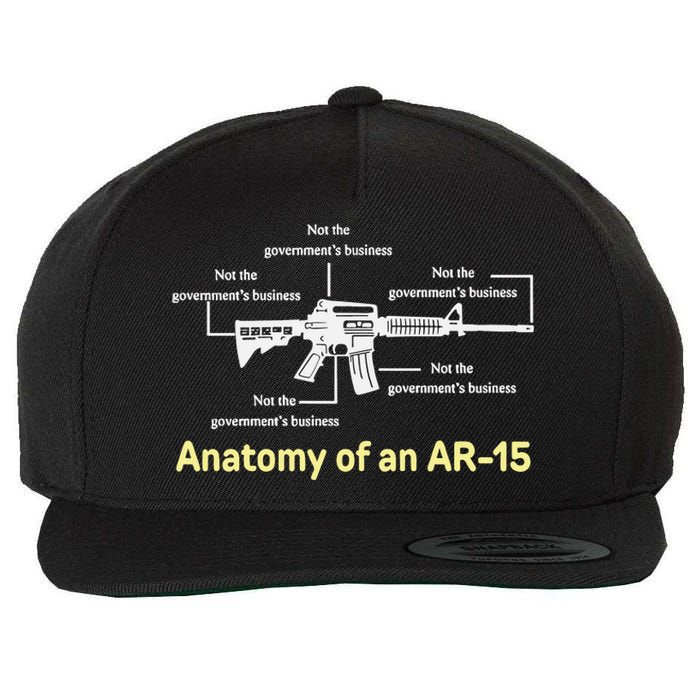 Not The GovernmentS Business Ar15 Wool Snapback Cap