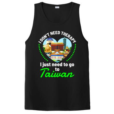 Need To Go To Taiwan Funny Travel Lover Quote Saying Graphic Gift PosiCharge Competitor Tank