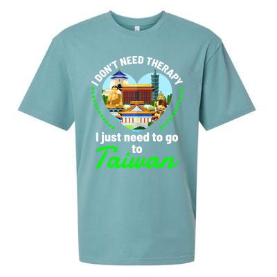 Need To Go To Taiwan Funny Travel Lover Quote Saying Graphic Gift Sueded Cloud Jersey T-Shirt