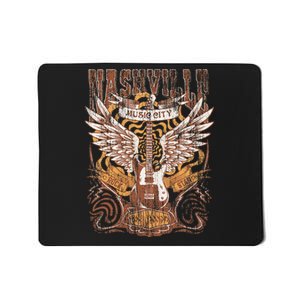 Nashville Tennessee Guitar Country Music City Guitarist Gift Mousepad