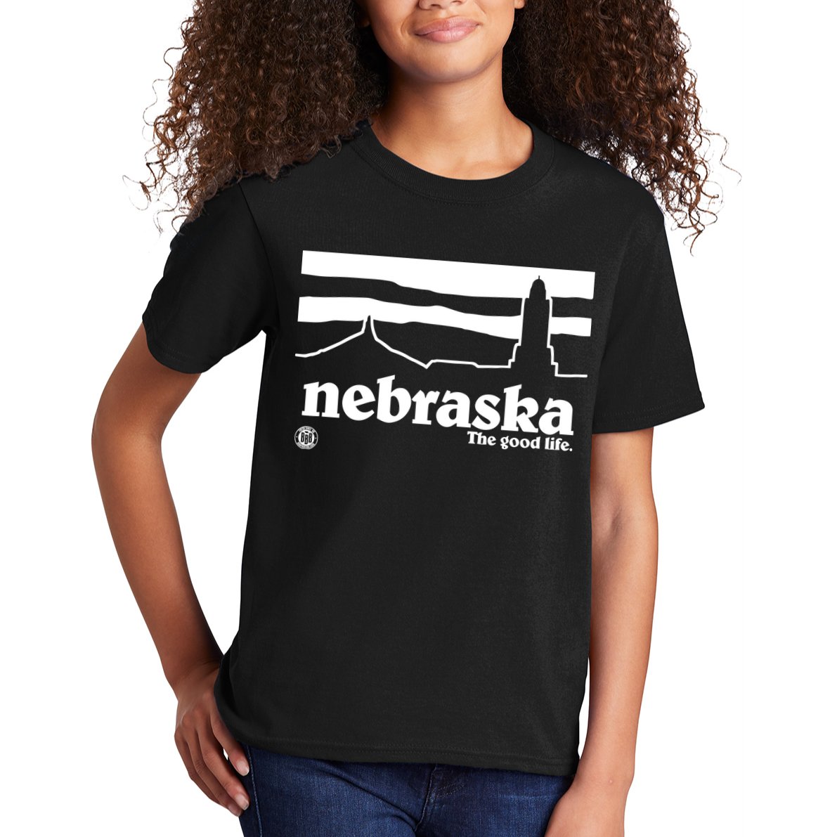 Nebraska The Good Life Kids T-Shirt