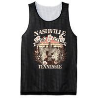 Nashville Tennessee Guitar Country Music City Guitarist Mesh Reversible Basketball Jersey Tank