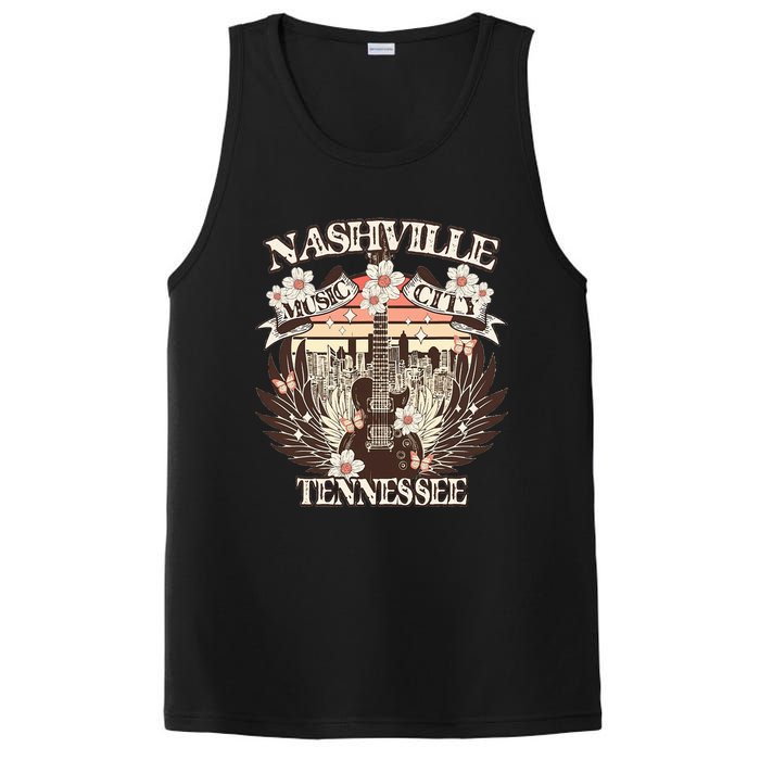 Nashville Tennessee Guitar Country Music City Guitarist PosiCharge Competitor Tank