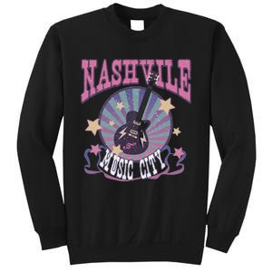 Nashville Tennessee Guitar Country Music City Guitarist Sweatshirt