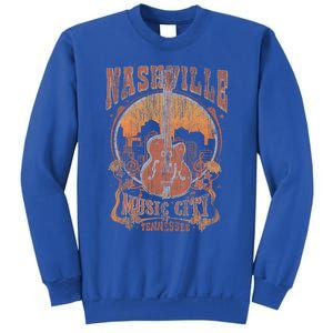 Nashville Tennessee Guitar Country Music City Sweatshirt