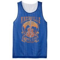 Nashville Tennessee Guitar Country Music City Mesh Reversible Basketball Jersey Tank