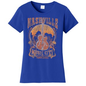 Nashville Tennessee Guitar Country Music City Women's T-Shirt