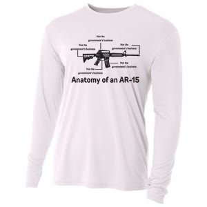 Not The Governments Business Anatomy Of An Ar15 Cooling Performance Long Sleeve Crew