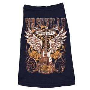 Nashville Tennessee Guitar Country Music City Guitarist Gift Doggie Tank