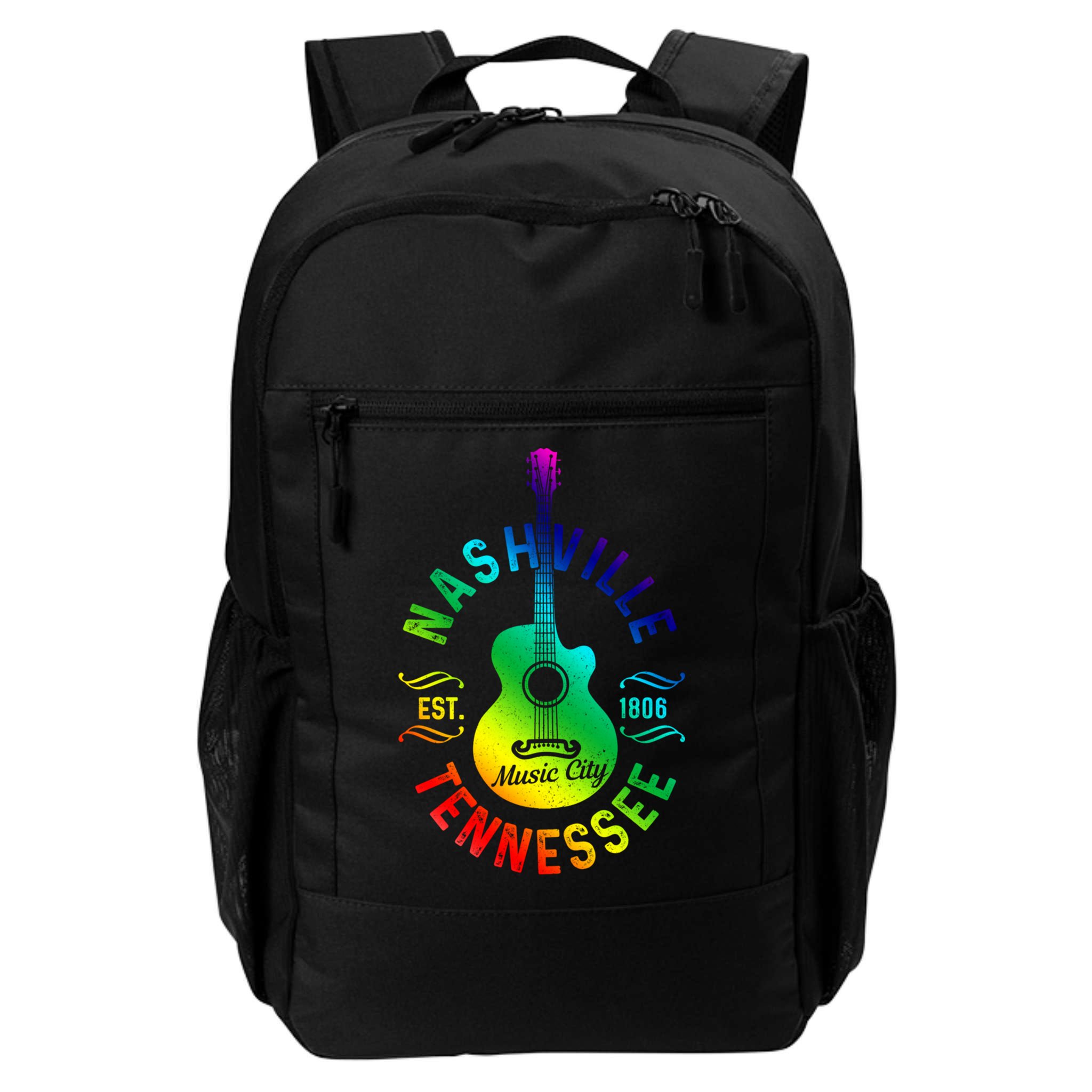 Nashville Tennessee Guitar Country Music City Souvenir Gift Cute Gift Backpack