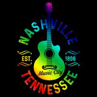 Nashville Tennessee Guitar Country Music City Souvenir Gift Cute Gift 16 in Basic Backpack