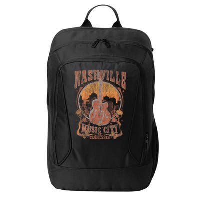 Nashville Tennessee Guitar Country Music City Guitarist Gift City Backpack