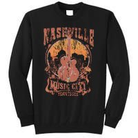 Nashville Tennessee Guitar Country Music City Guitarist Gift Tall Sweatshirt