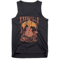 Nashville Tennessee Guitar Country Music City Guitarist Gift Tank Top