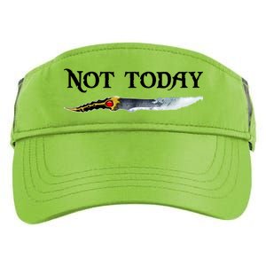 Not Today GOT Sword Adult Drive Performance Visor