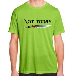 Not Today GOT Sword Adult ChromaSoft Performance T-Shirt