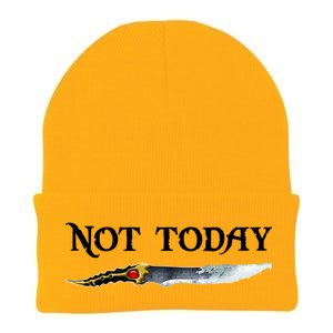 Not Today GOT Sword Knit Cap Winter Beanie