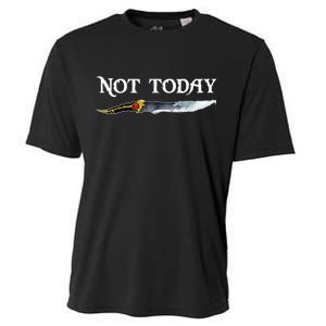 Not Today GOT Sword Cooling Performance Crew T-Shirt