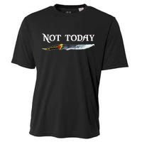 Not Today GOT Sword Cooling Performance Crew T-Shirt