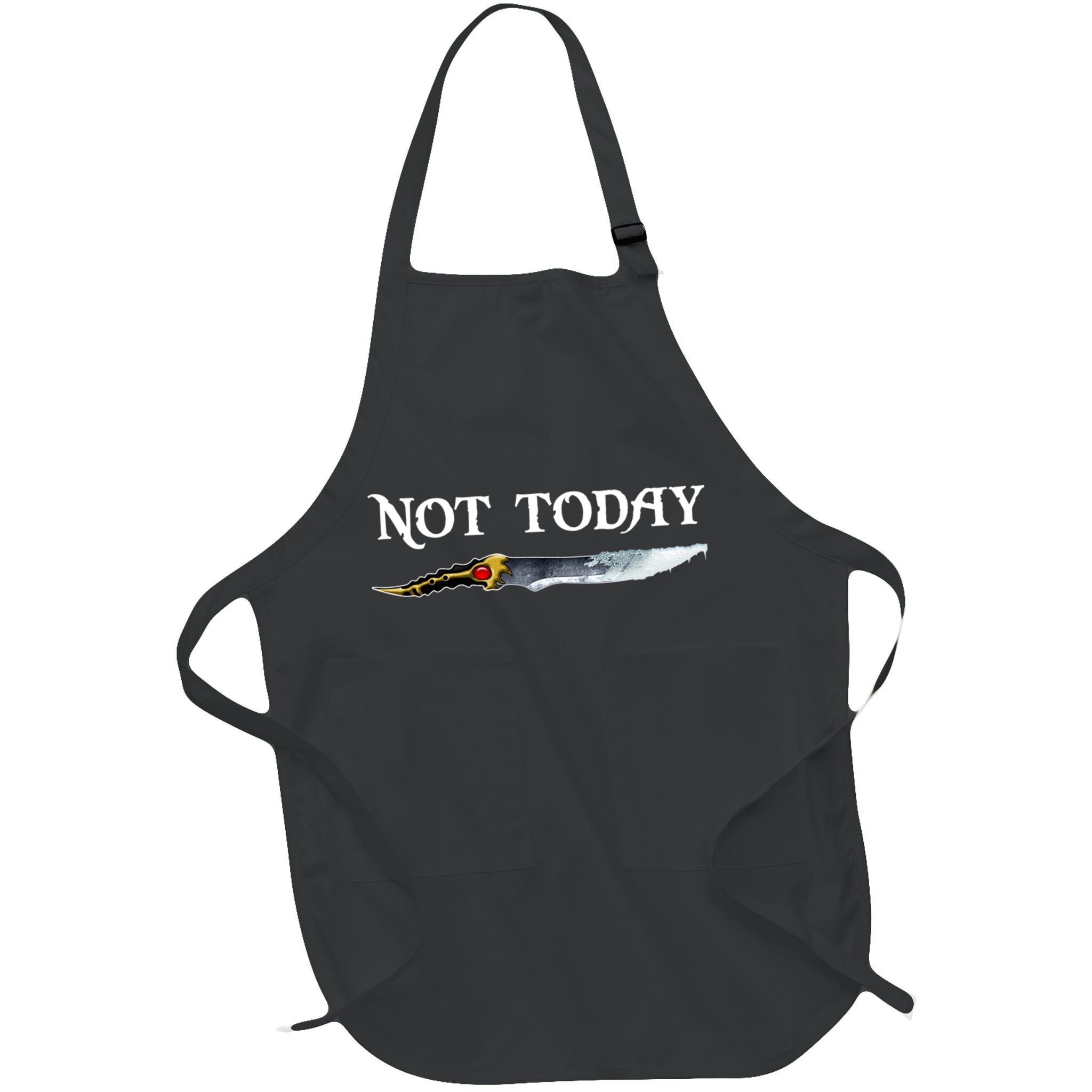 Not Today GOT Sword Apron