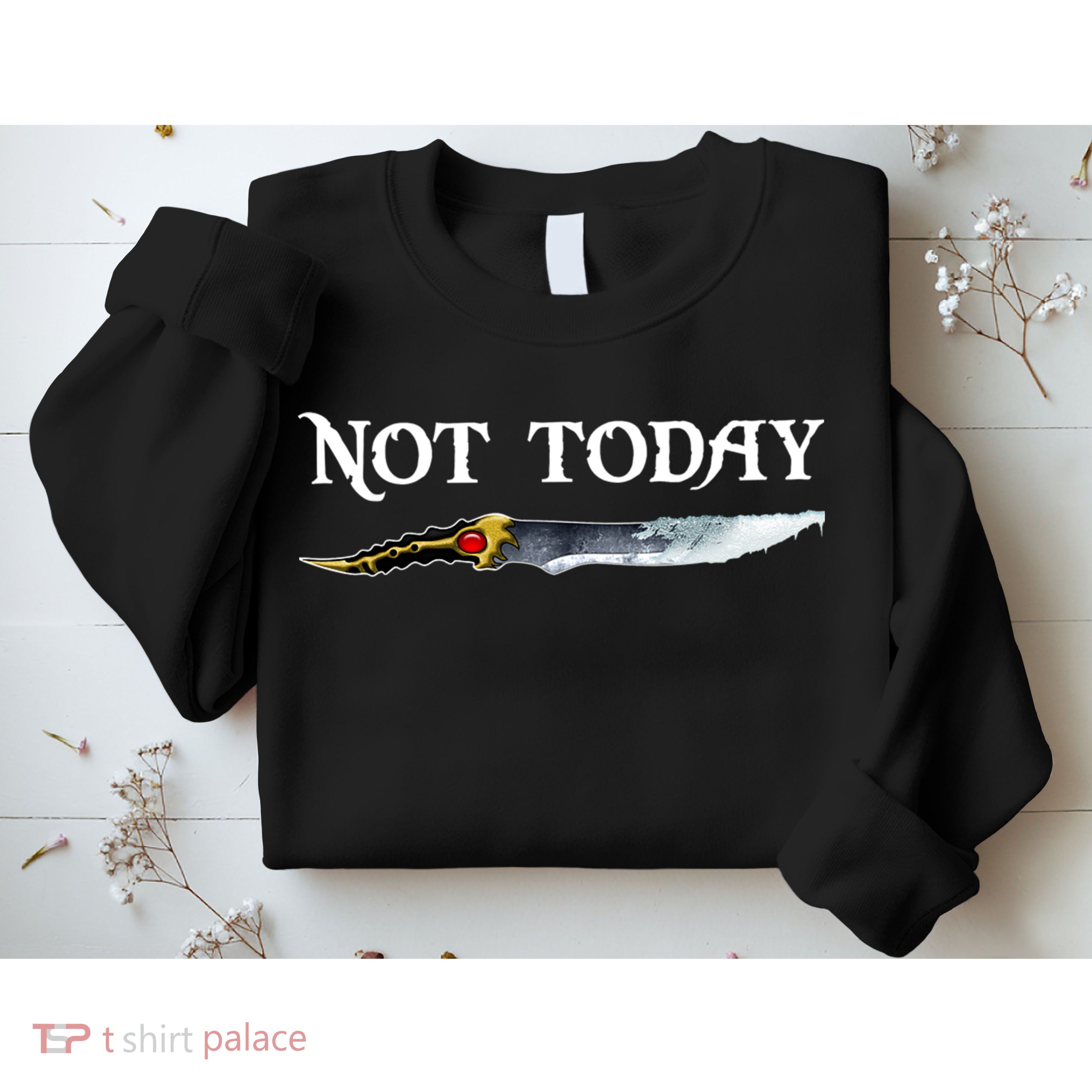 Not Today GOT Sword Sweatshirt