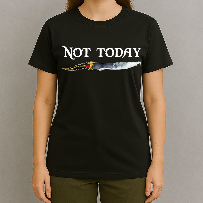 Not Today GOT Sword T-Shirt